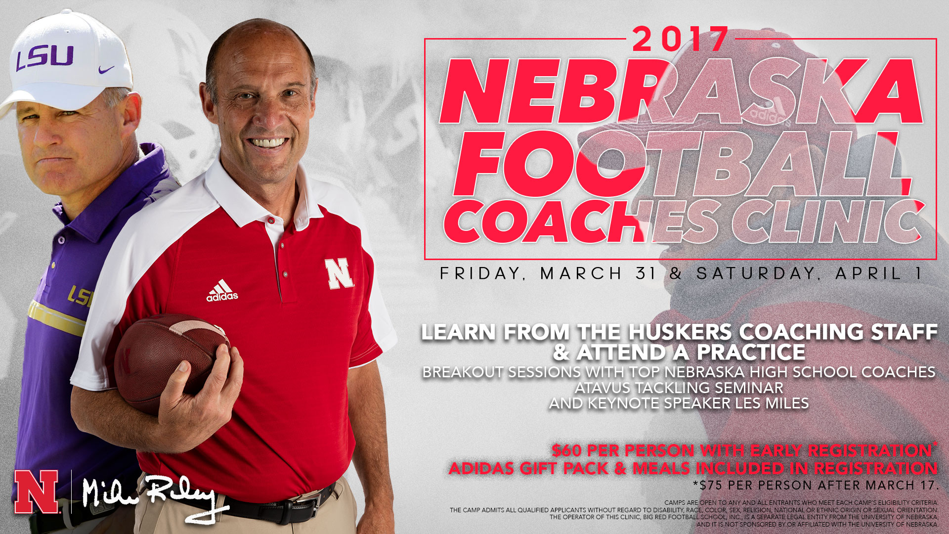 Nebraska Nebraska Football Coaches Clinic